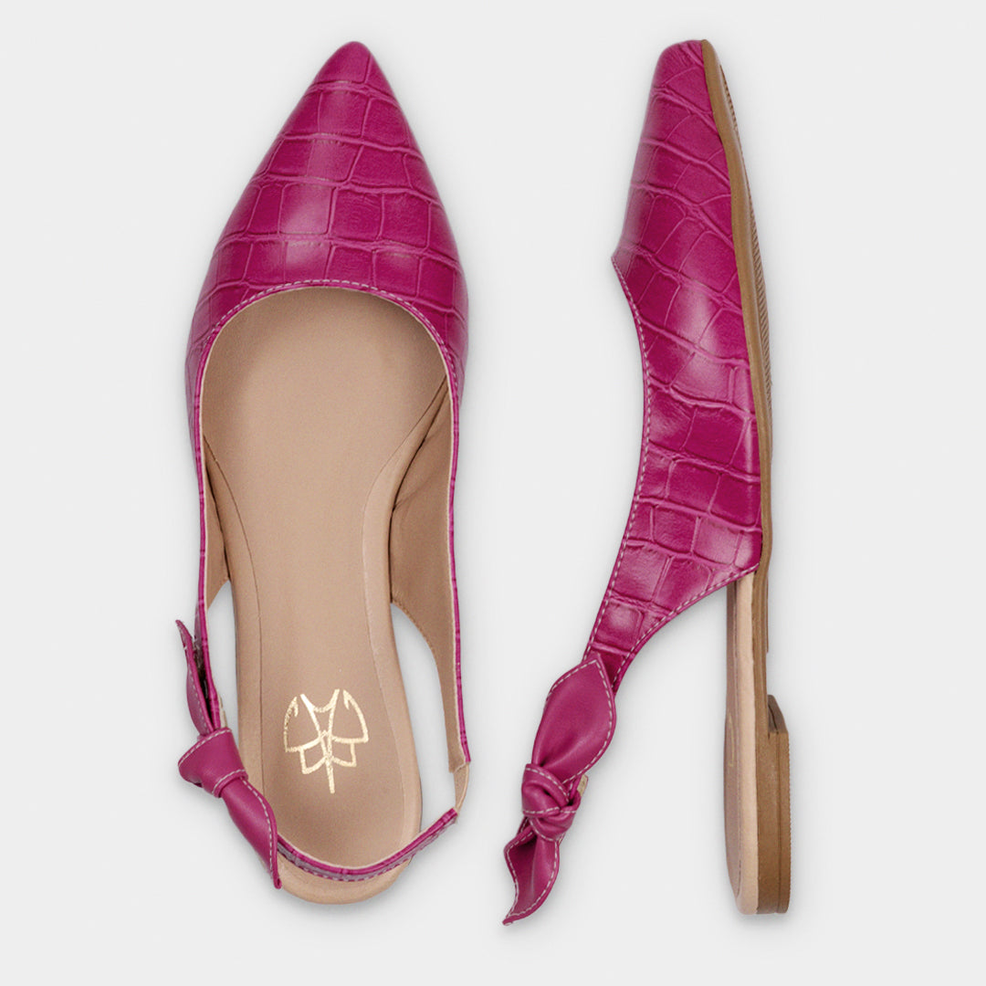 Sapatilha Croco Pink