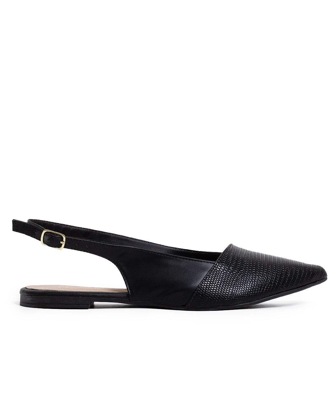 Sapatilha Slingback Bico Fino- Coleção Madame