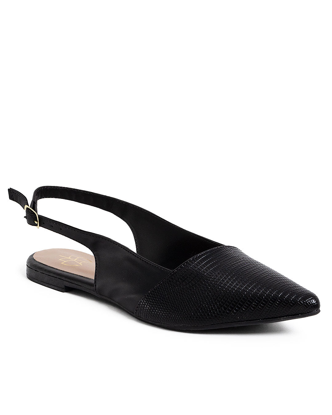 Sapatilha Slingback Bico Fino- Coleção Madame