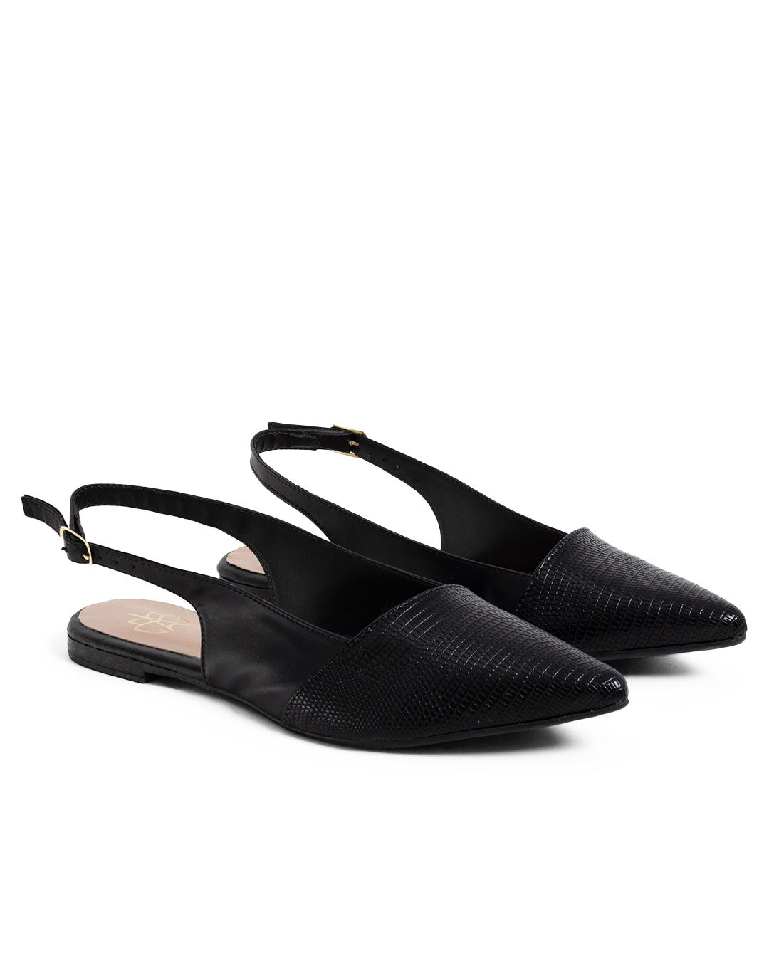 Sapatilha Slingback Bico Fino- Coleção Madame