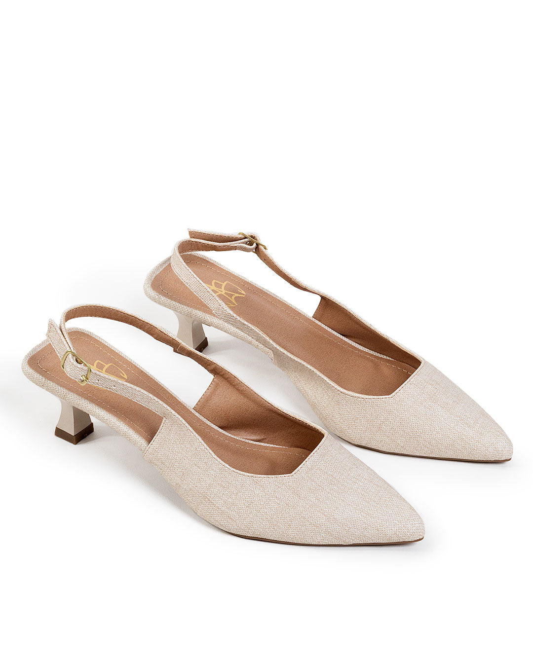MULE GISELE CREAM- COLEÇÃO MADAME