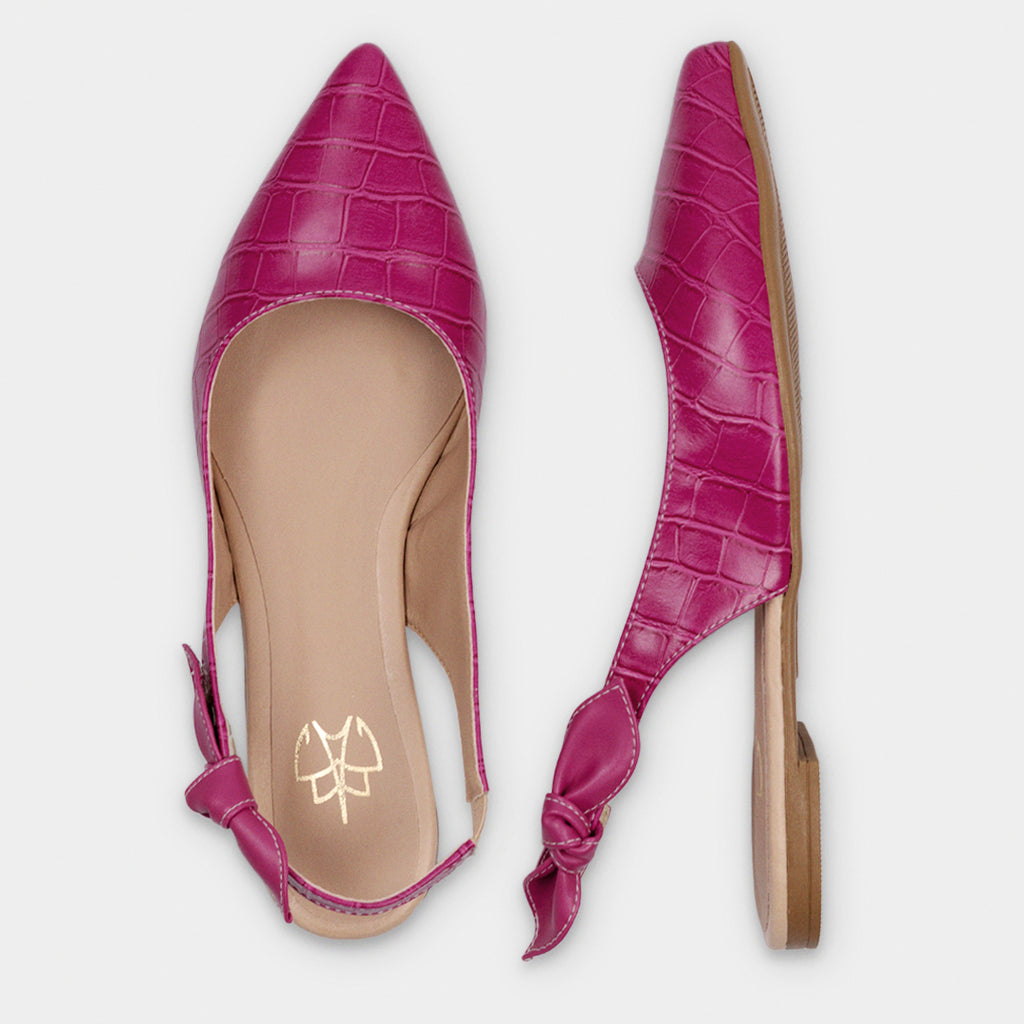 Sapatilha Croco Pink