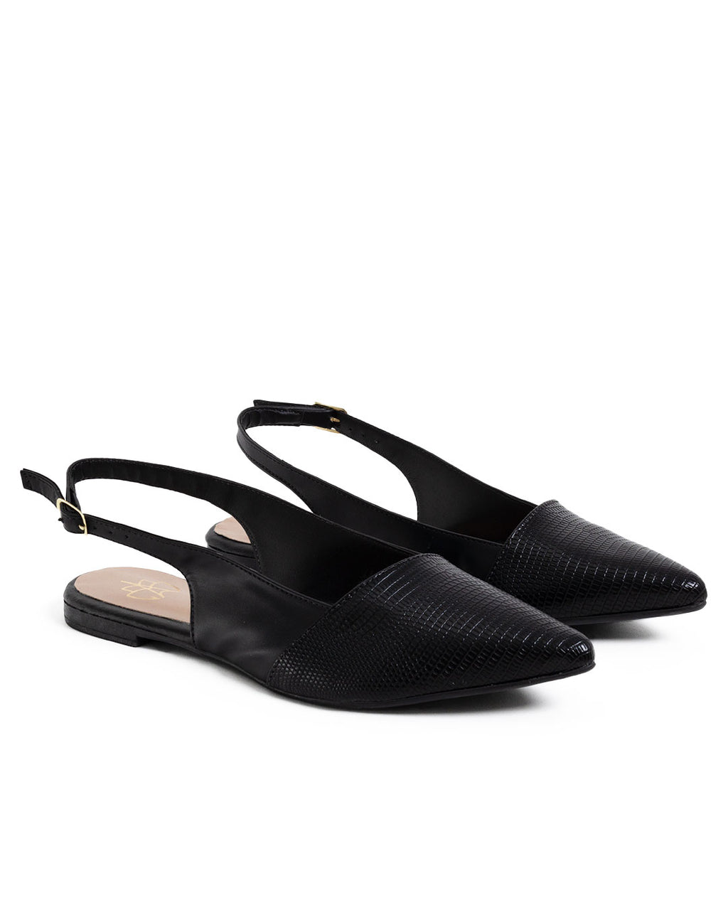 Sapatilha Slingback Bico Fino- Coleção Madame