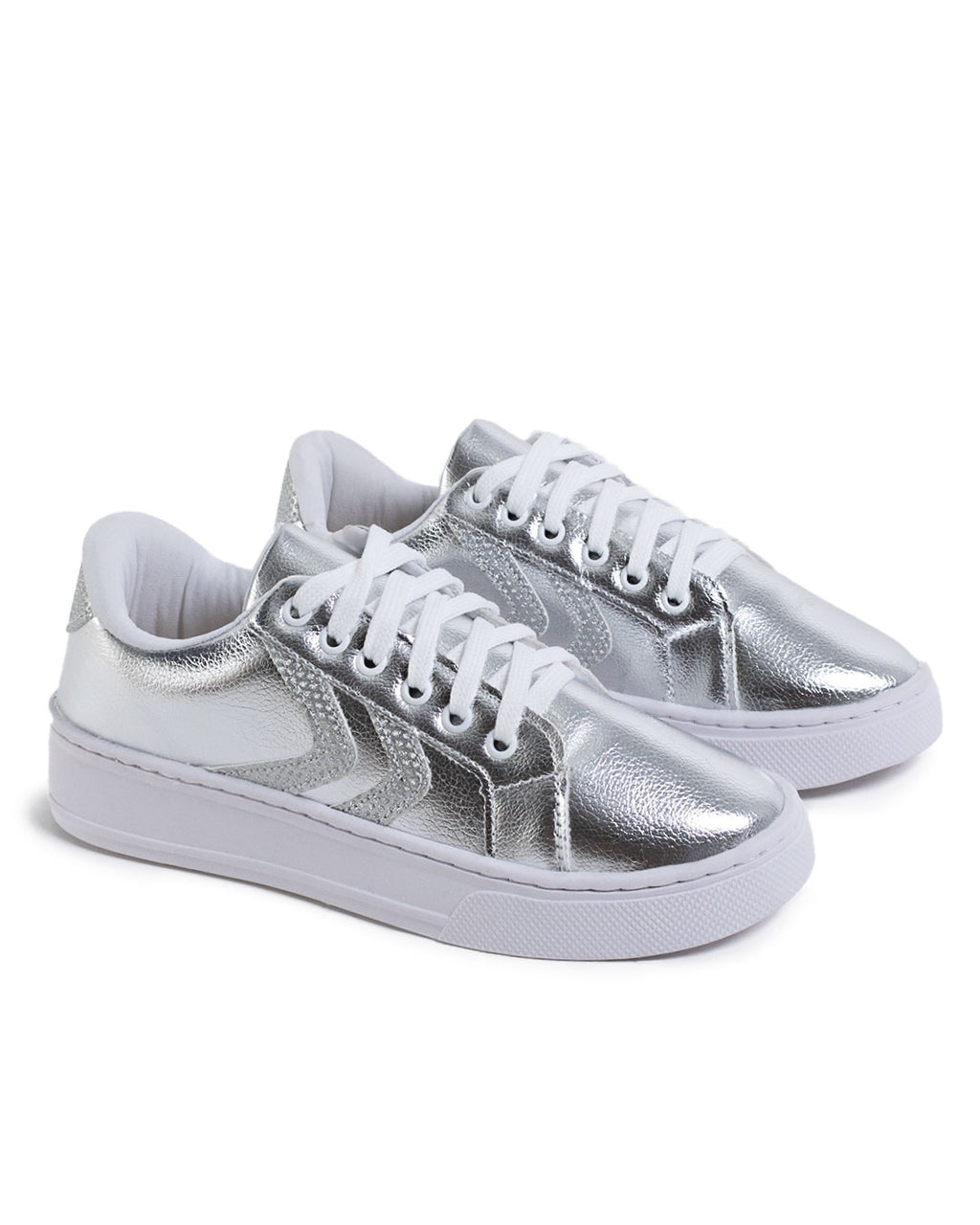 Tênis Casual Metalizado - Despojado